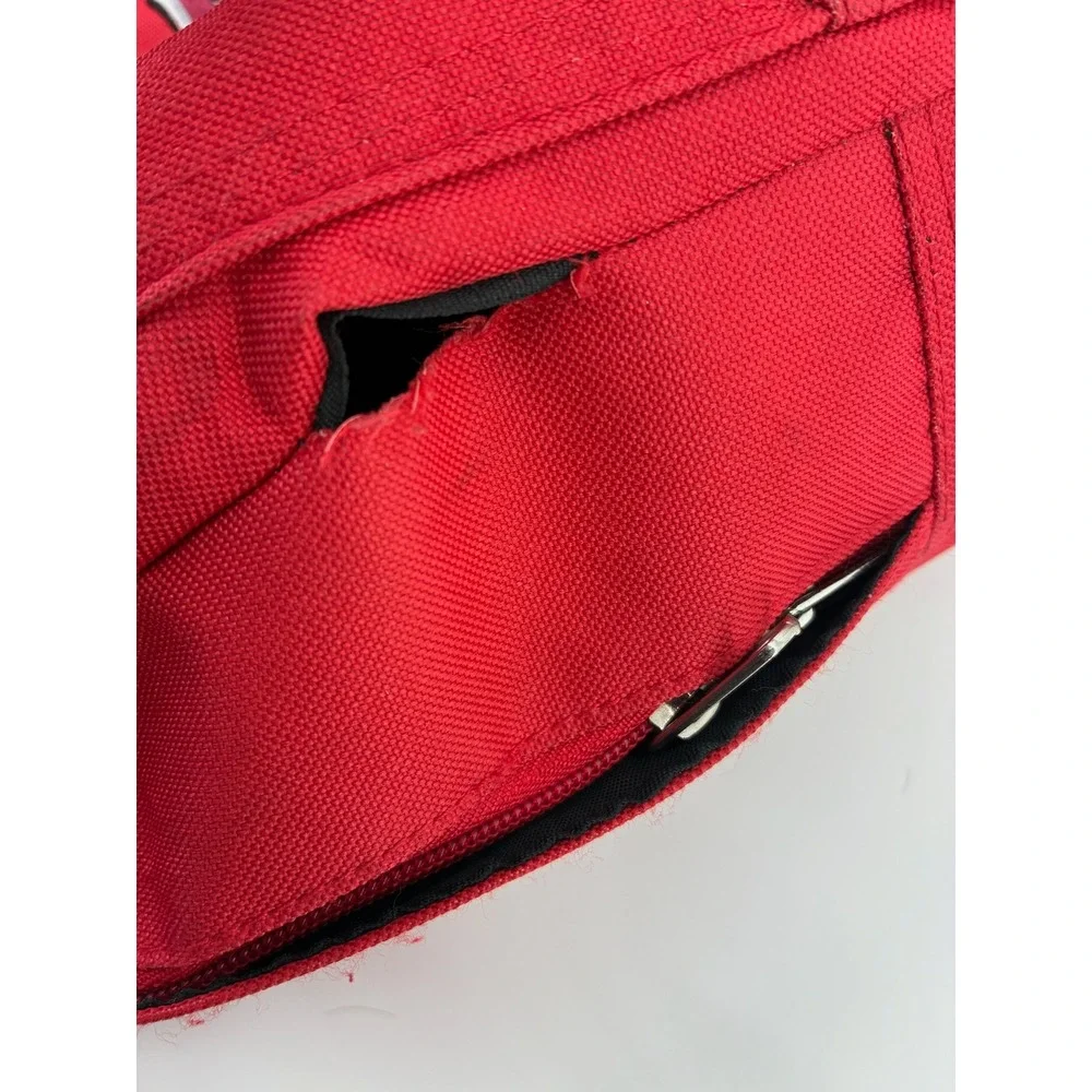 Swisher‎ Sweets Artist Project Backpack Red Canvas Embroidered Promo Bag Pocket